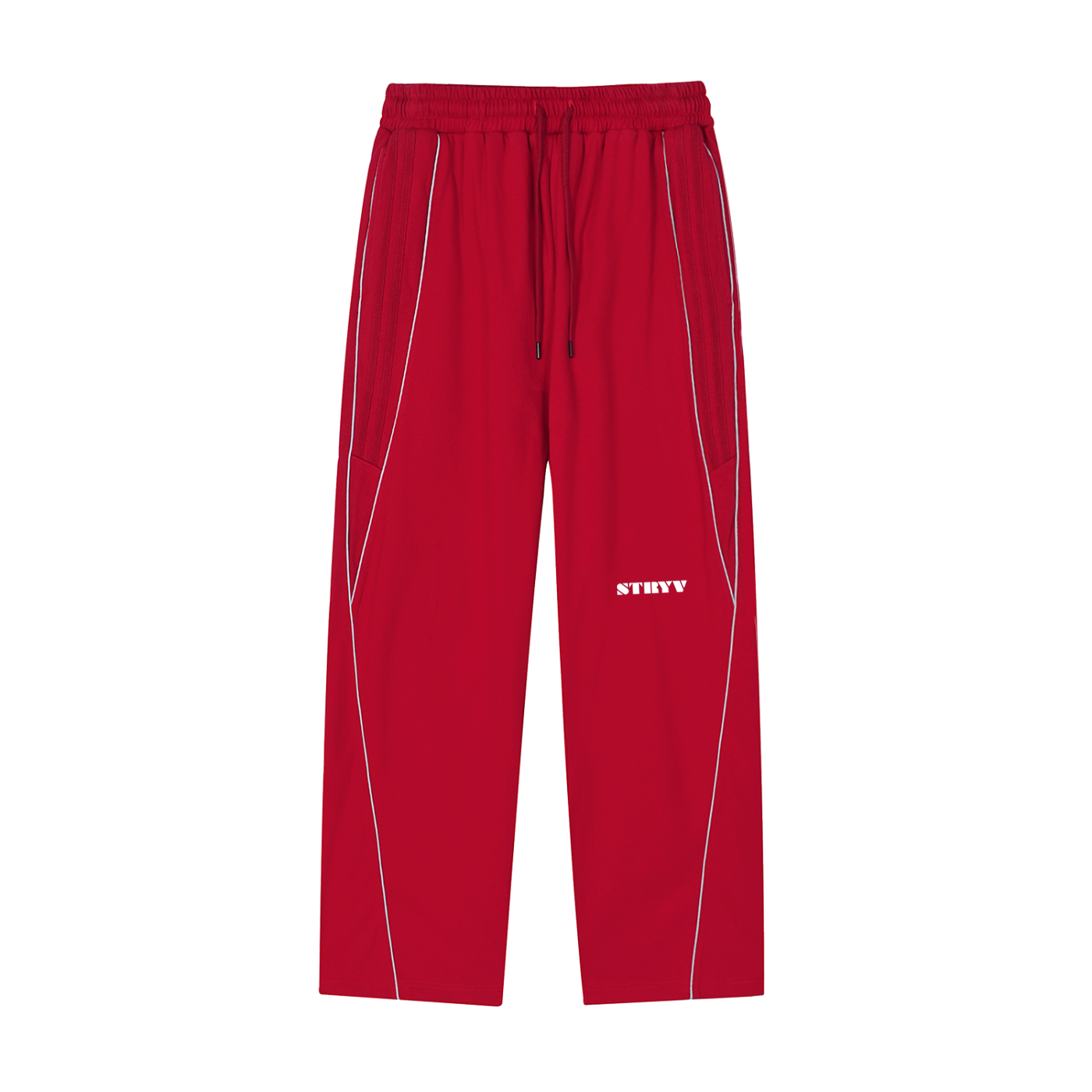 Reflection Striped Straight-Leg Sweatpants - STRYV Wear