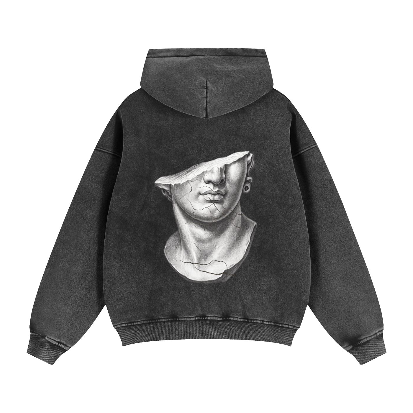 Zip - Through Boxy Fleece Hoodie - STRYV Wear
