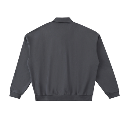Heavyweight Fleece Polo Sweatshirt - STRYV Wear