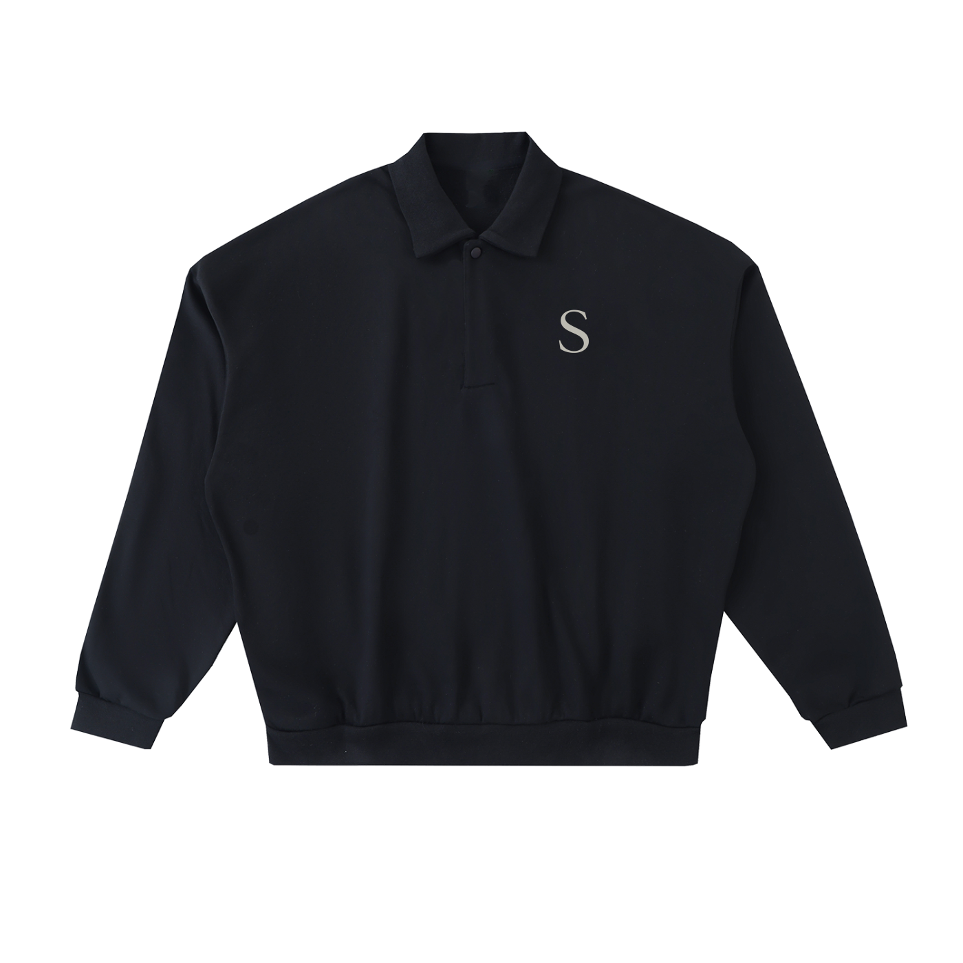 Heavyweight Fleece Polo Sweatshirt - STRYV Wear
