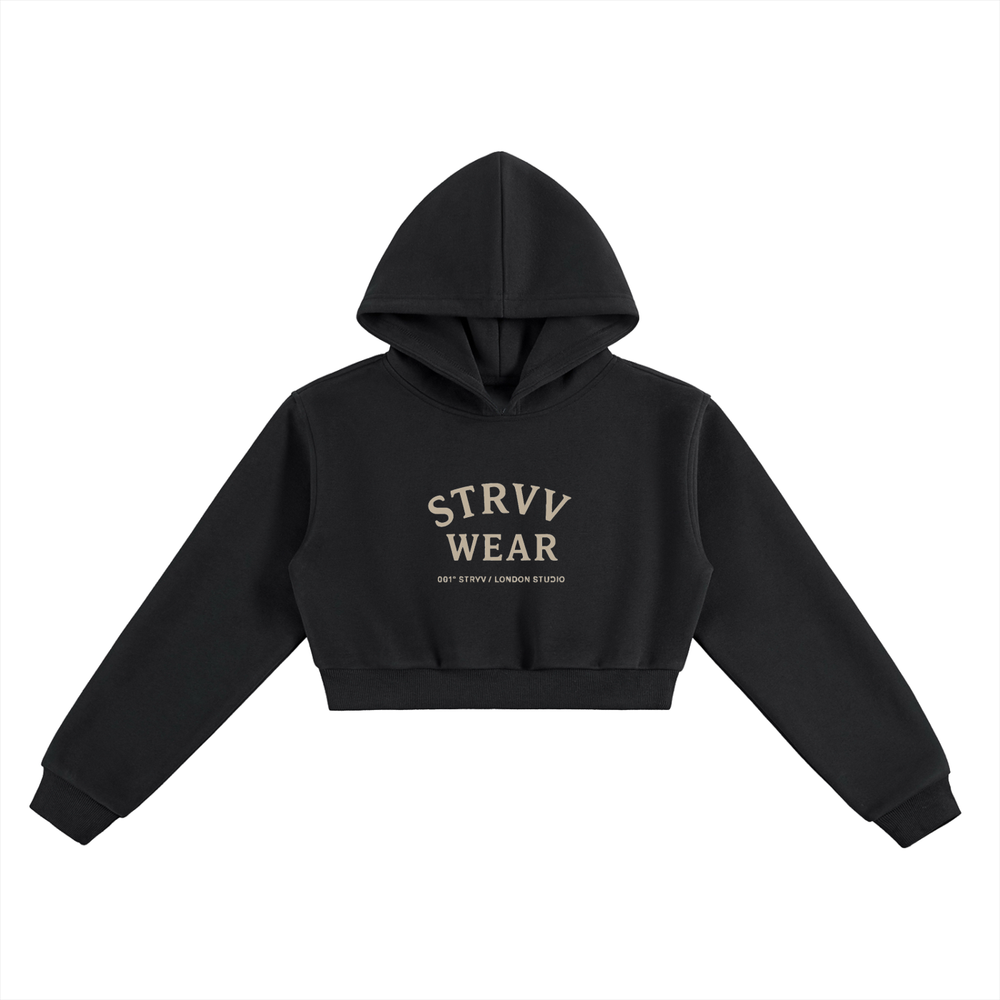 Essential Cropped Hoodie - STRYV Wear