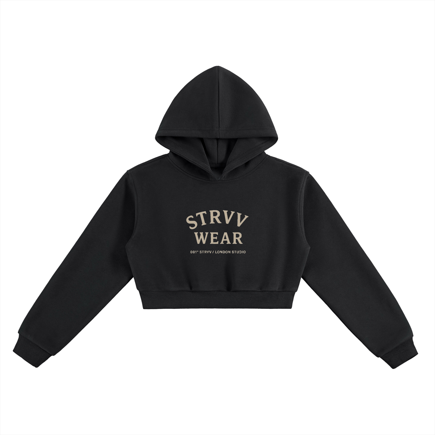 Essential Cropped Hoodie - STRYV Wear