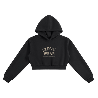 Essential Cropped Hoodie - STRYV Wear