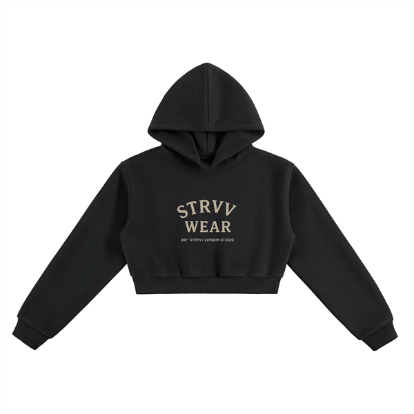 Essential Cropped Hoodie - STRYV Wear