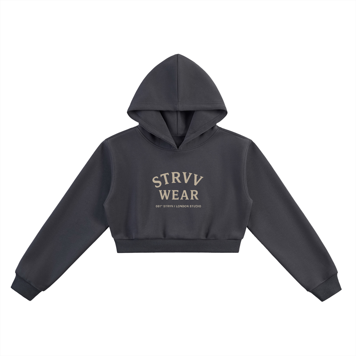 Essential Cropped Hoodie - STRYV Wear