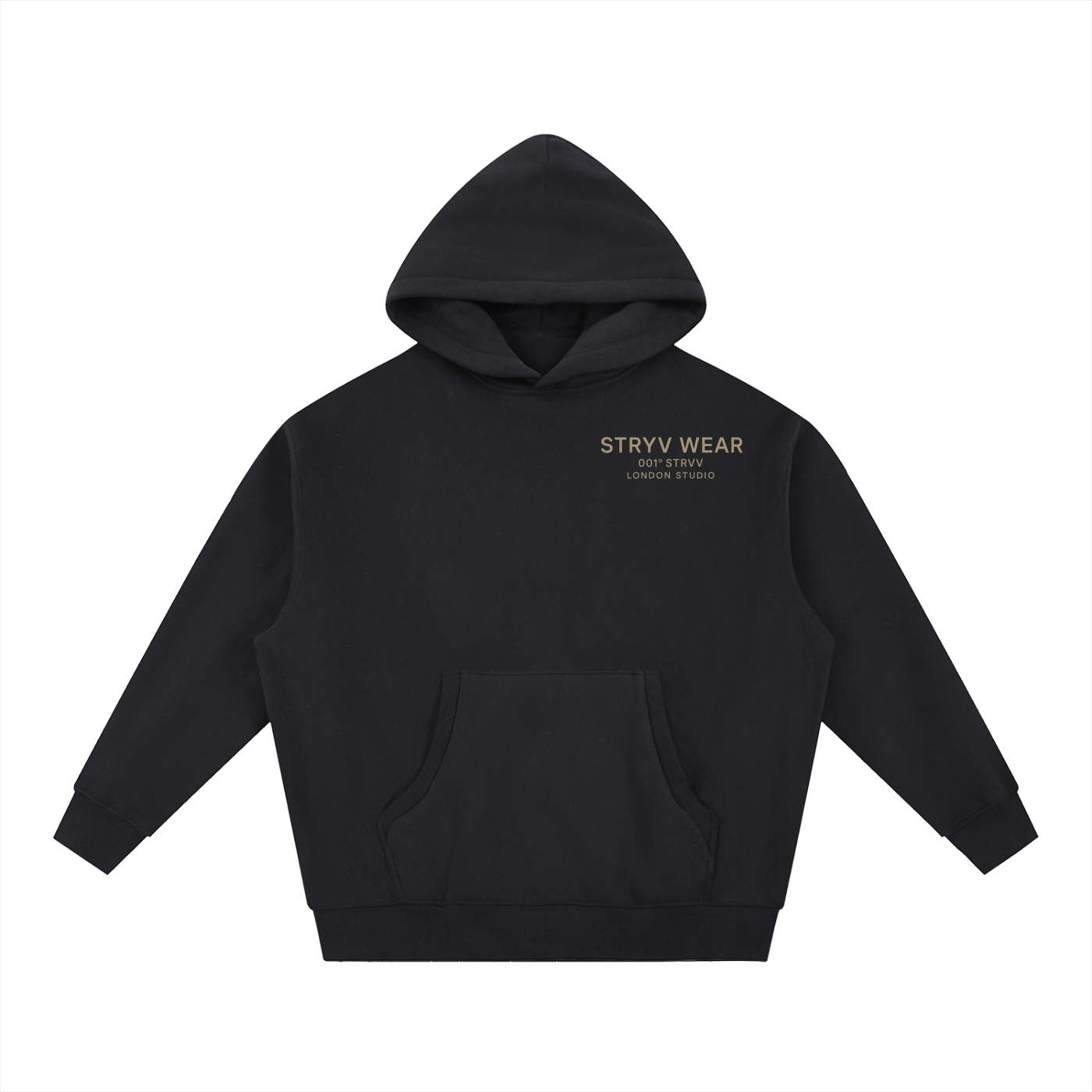 Essential Oversized Boxy Fit Fleece Hoodie