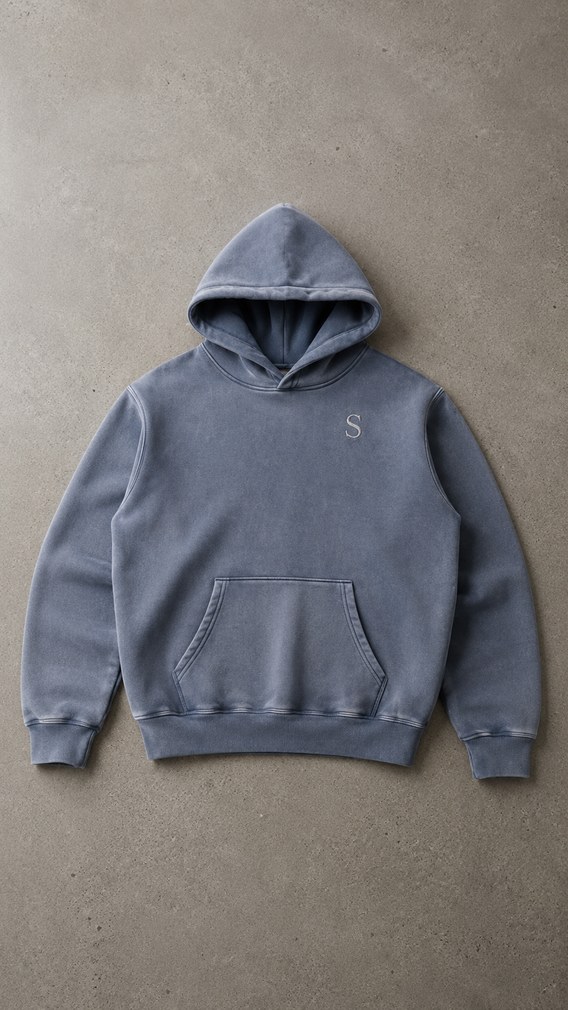 Arctic Wash Oversized Hoodie