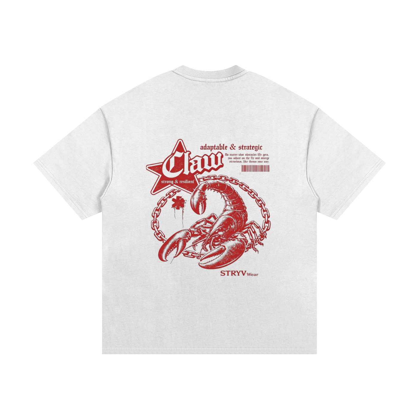 Oversized Heavyweight Cotton T-Shirt 330gsm - Unisex | STRYV UK