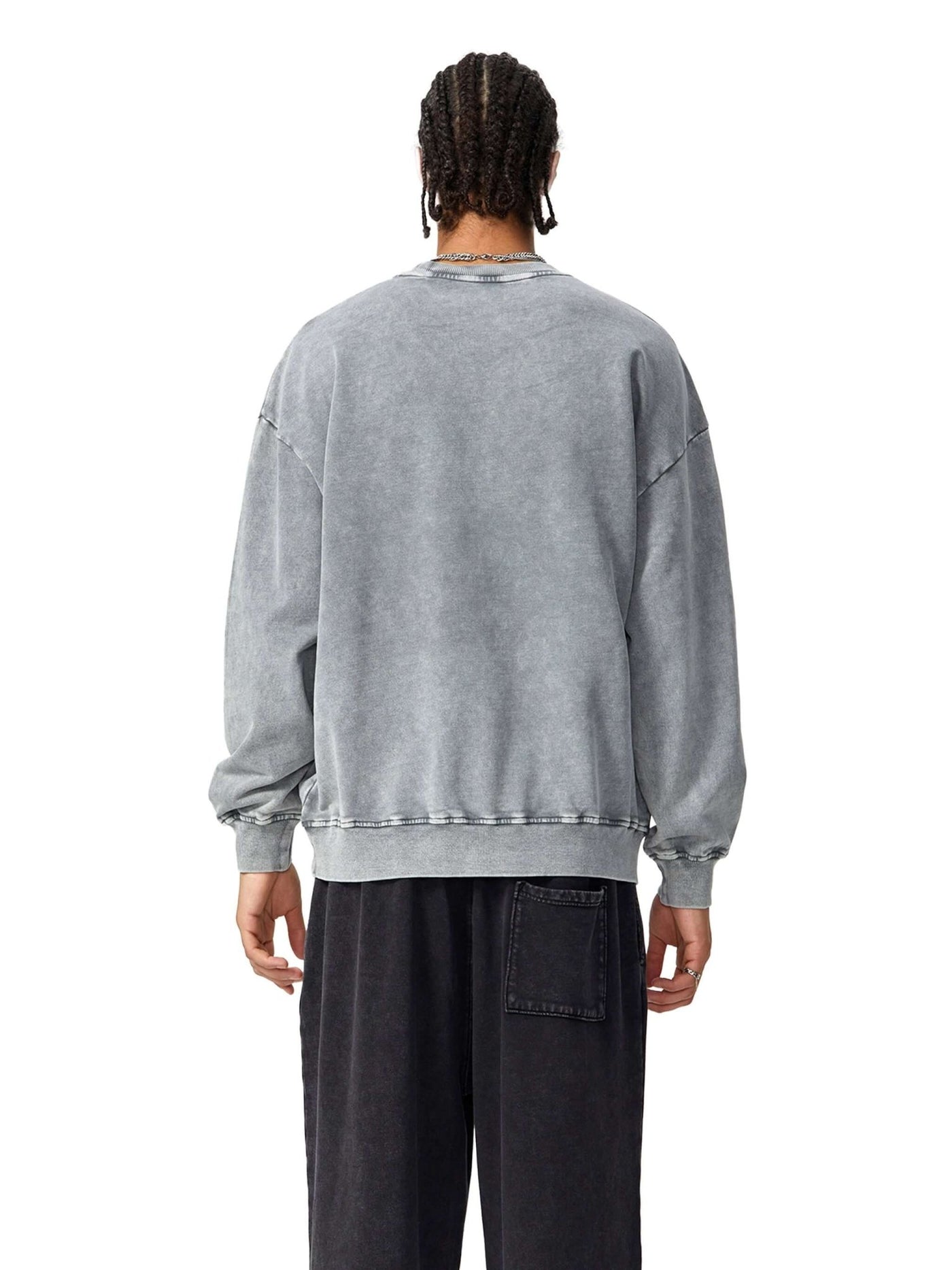 Acid Wash Oversize Sweatshirt - 360 GSM - STRYV Wear