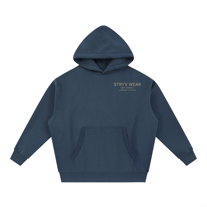 Essential Oversized Boxy Fit Fleece Hoodie