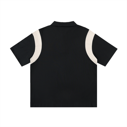 Contrast Panel Cotton Polo Shirt - STRYV Wear