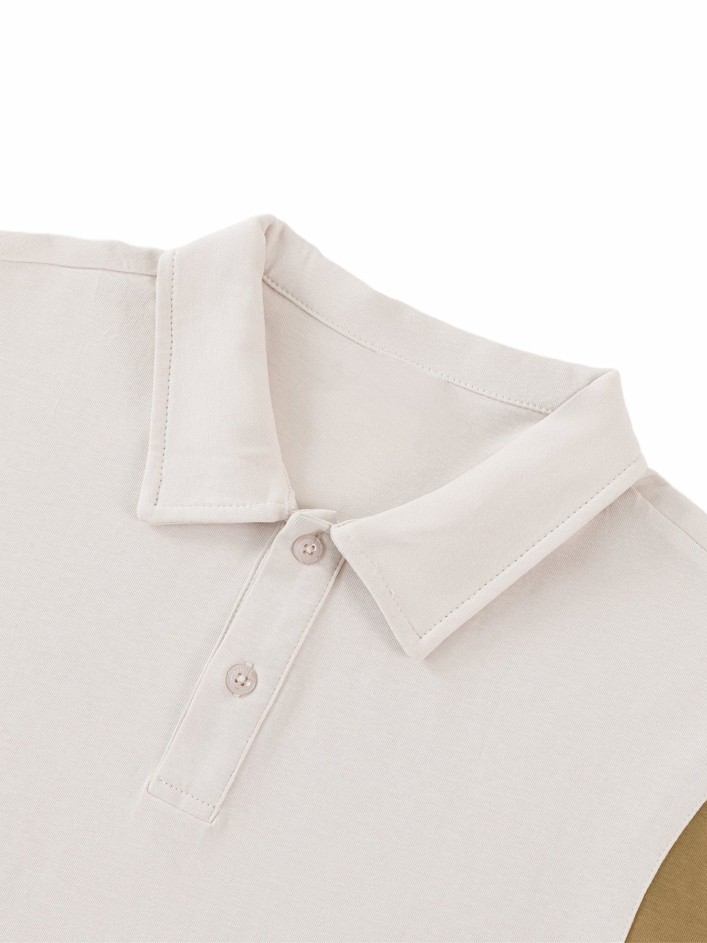 Contrast Panel Cotton Polo Shirt - STRYV Wear