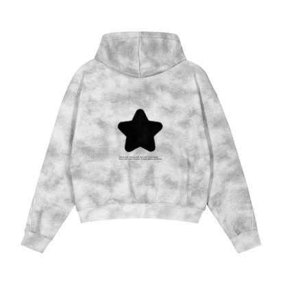 Dirty Washed Zip - Up Fleece Hoodie - STRYV Wear