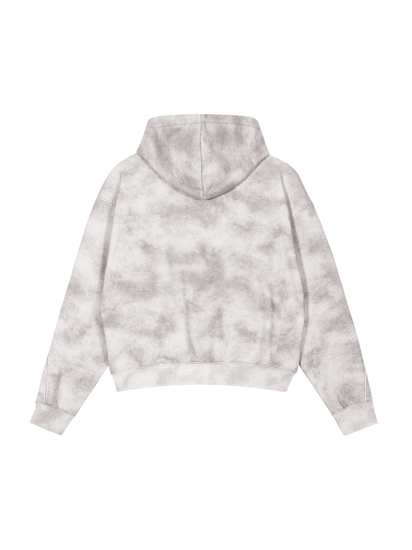 Dirty Washed Zip - Up Fleece Hoodie - STRYV Wear