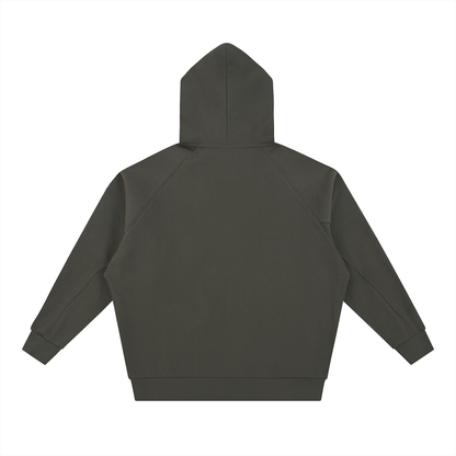 Dolman Sleeve Zip - Through Fleece Hoodie - STRYV Wear