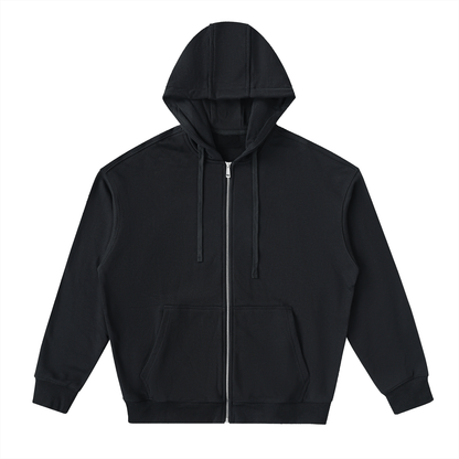 Drop - Shoulder Zip Up Hoodie - STRYV Wear