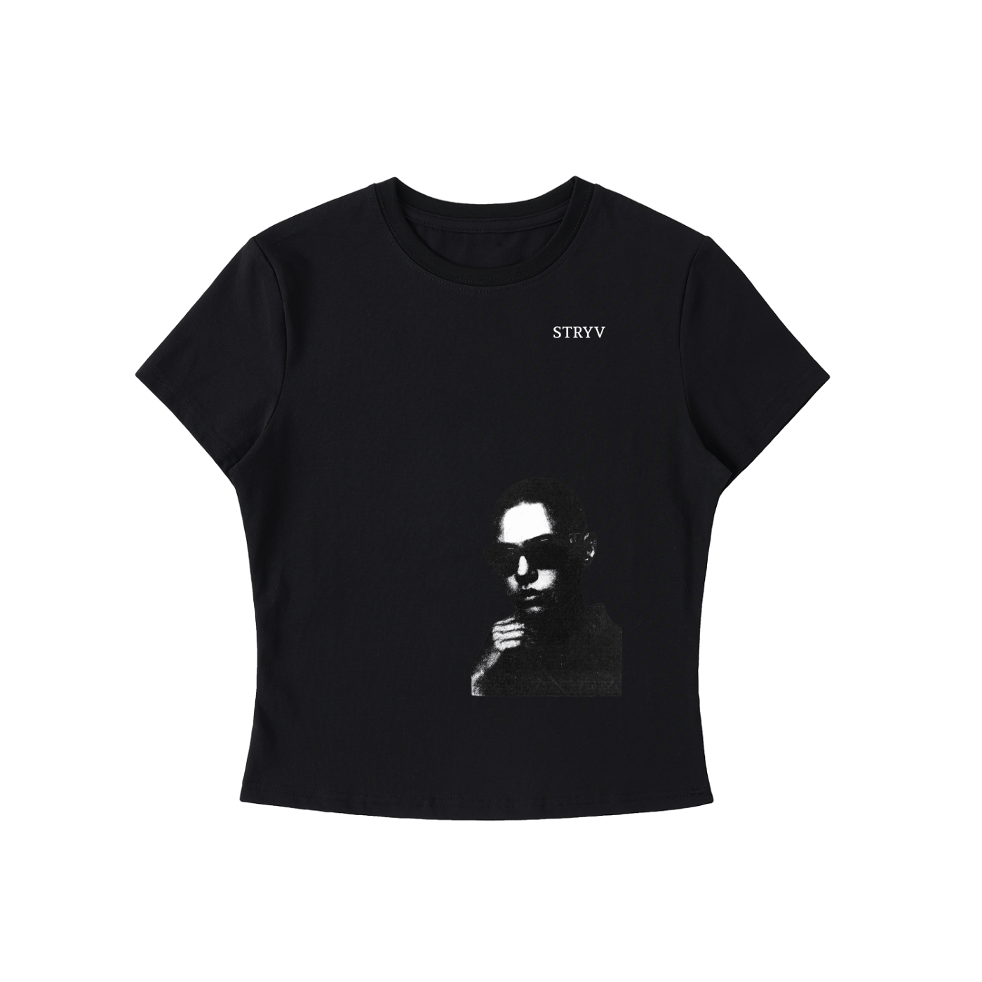 Essential Bodycon Crewneck T-Shirt - STRYV Wear