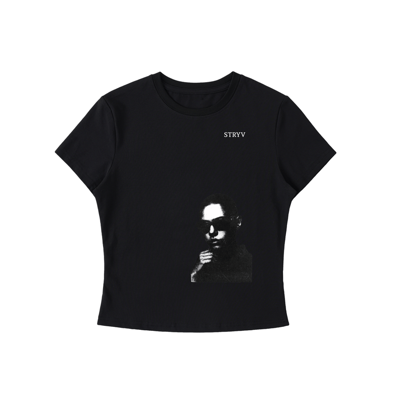 Essential Bodycon Crewneck T-Shirt - STRYV Wear