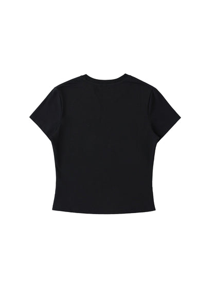 Essential Bodycon Crewneck T-Shirt - STRYV Wear
