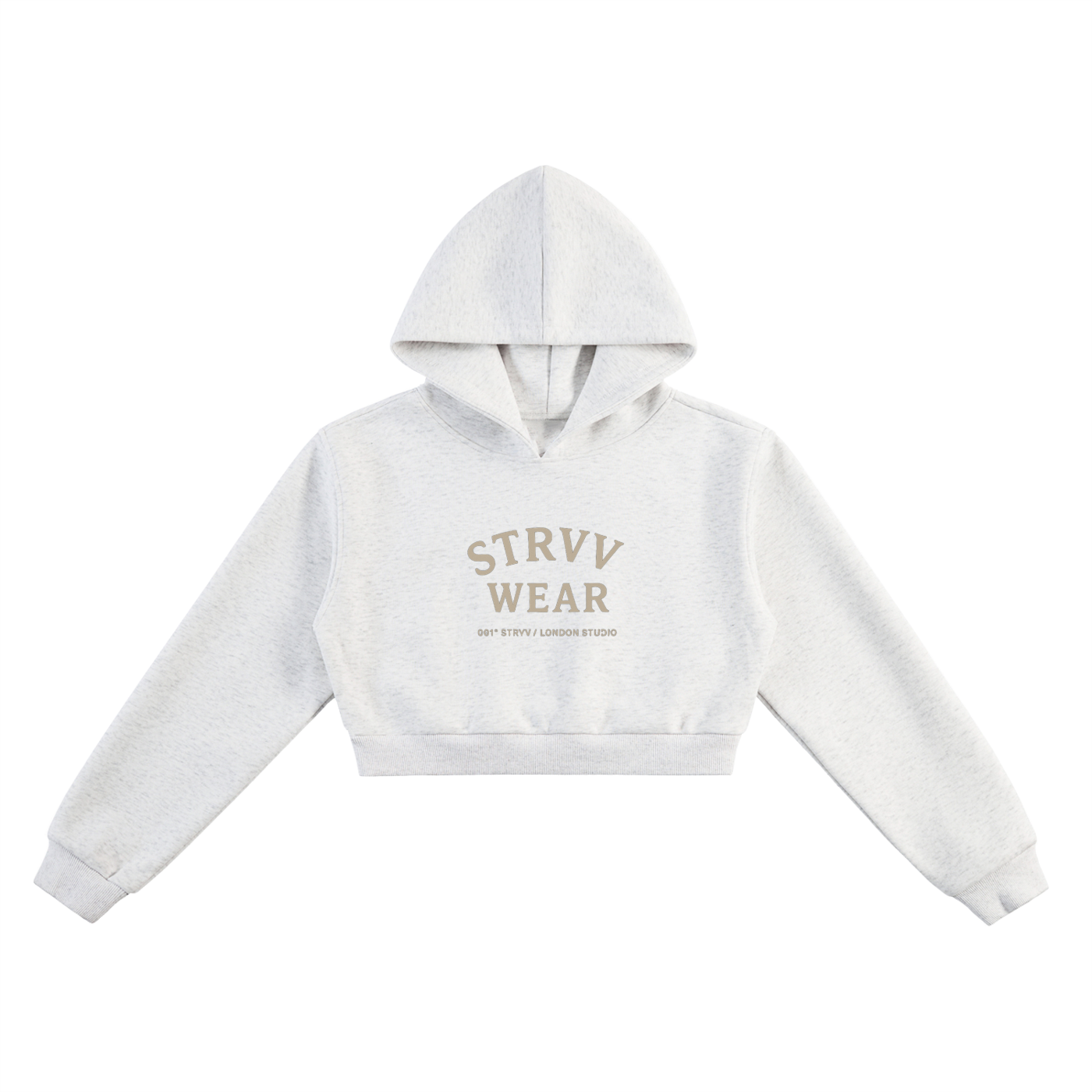 Essential Cropped Hoodie - STRYV Wear