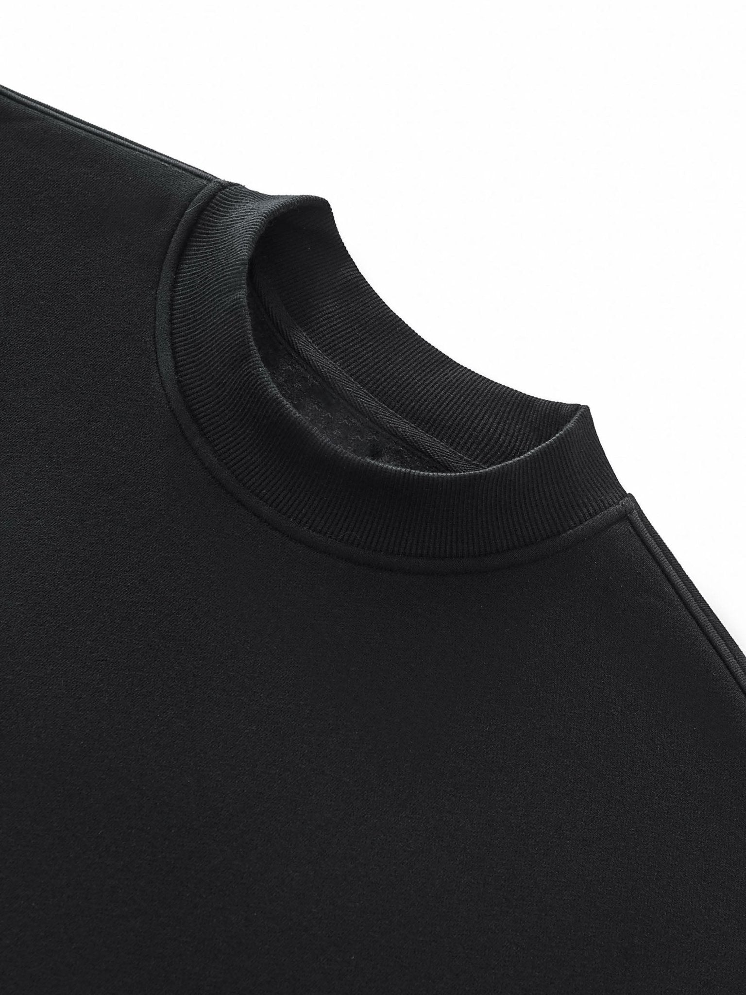 Fleece Side Slit Crewneck Sweatshirt - STRYV Wear