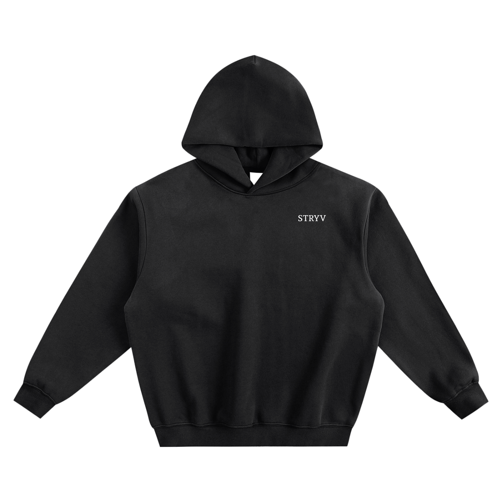 Fleeced Boxy Hoodie - STRYV Wear