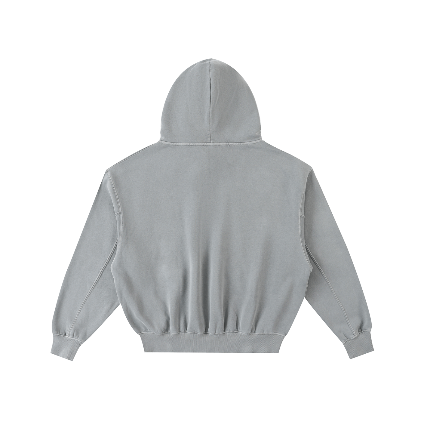Frayed Enzyme Washed Fleece Hoodie - STRYV Wear
