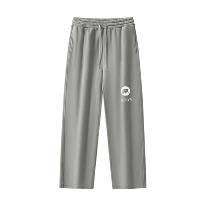 Frayed Enzyme Washed Fleece Sweatpants - STRYV Wear