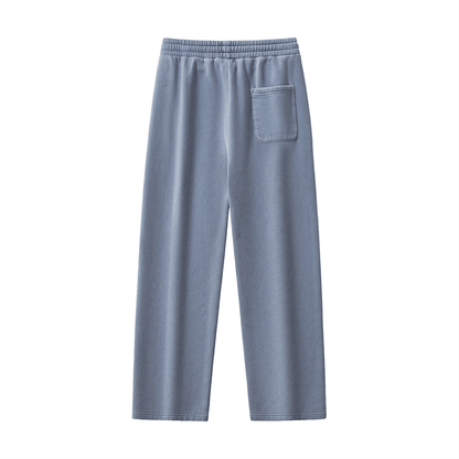 Frayed Enzyme Washed Fleece Sweatpants - STRYV Wear