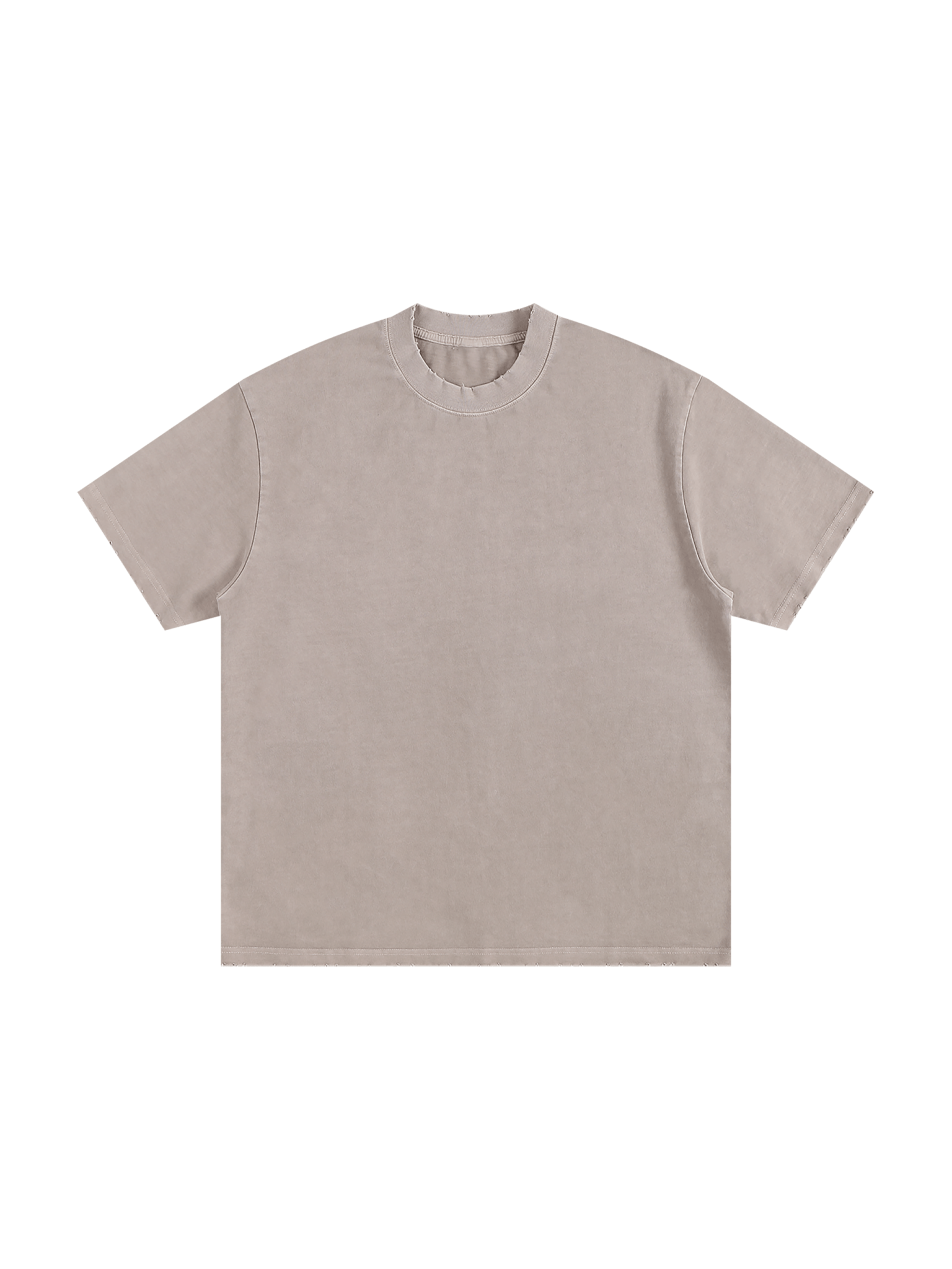 Heavyweight Vintage Washed Frayed T-Shirt - STRYV Wear