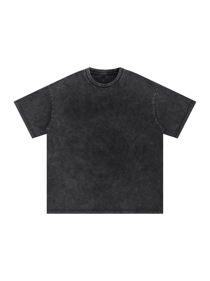 Snow Washed Oversized Cotton T-Shirt - STRYV Wear