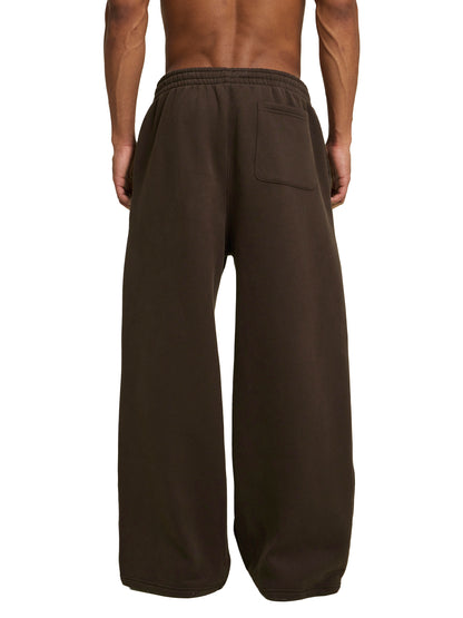 Fleeced Straight-Leg Sweatpants