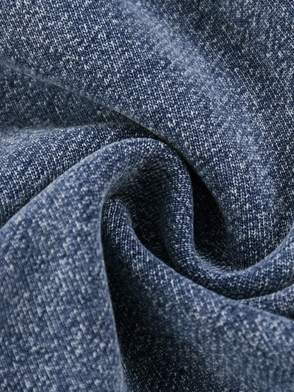 Snow Wash Oversized Zip-Up Hoodie - STRYV Wear