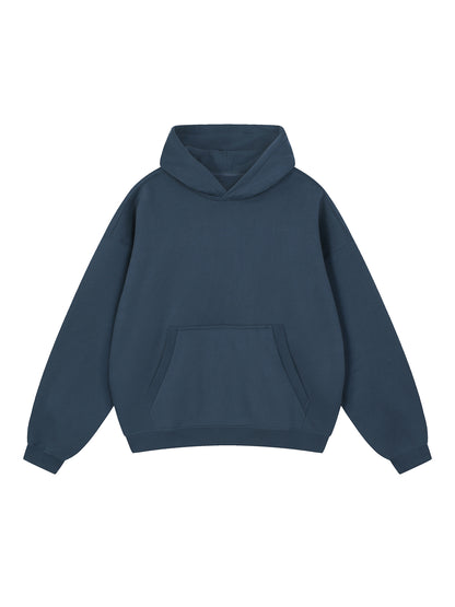 Essential Oversized Boxy Fit Fleece Hoodie