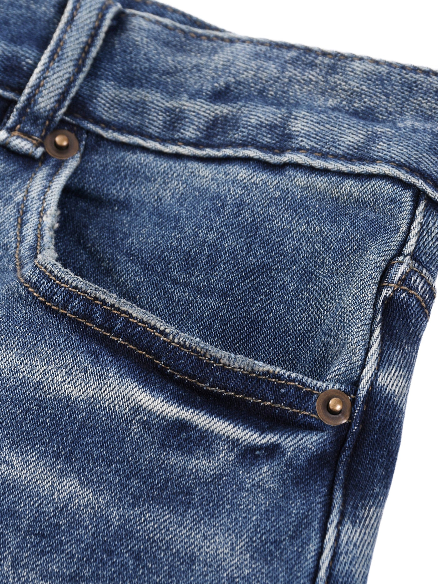 Sun Fade Heavyweight Denim Jeans