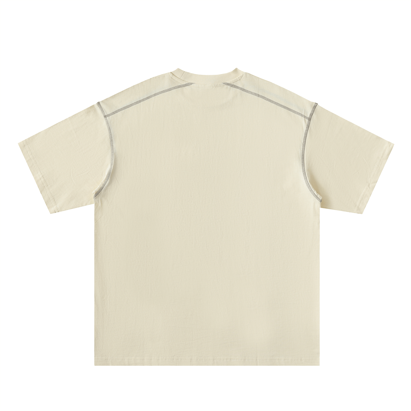 Oversized Contrast - Stitched Cotton Tee - STRYV Wear