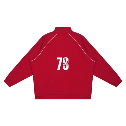 Reflection Striped Raglan Sleeve Jacket - STRYV Wear