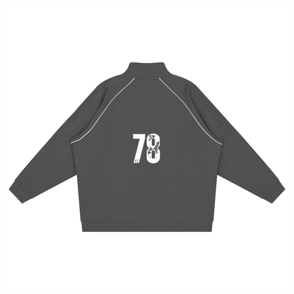 Reflection Striped Raglan Sleeve Jacket - STRYV Wear