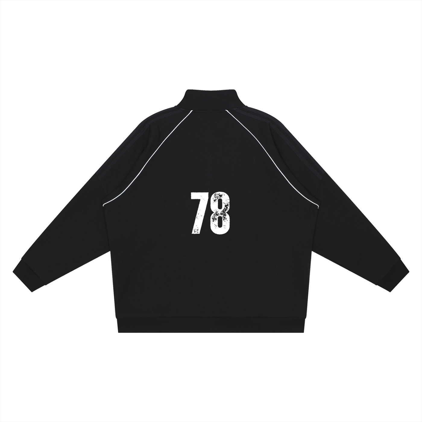 Reflection Striped Raglan Sleeve Jacket - STRYV Wear