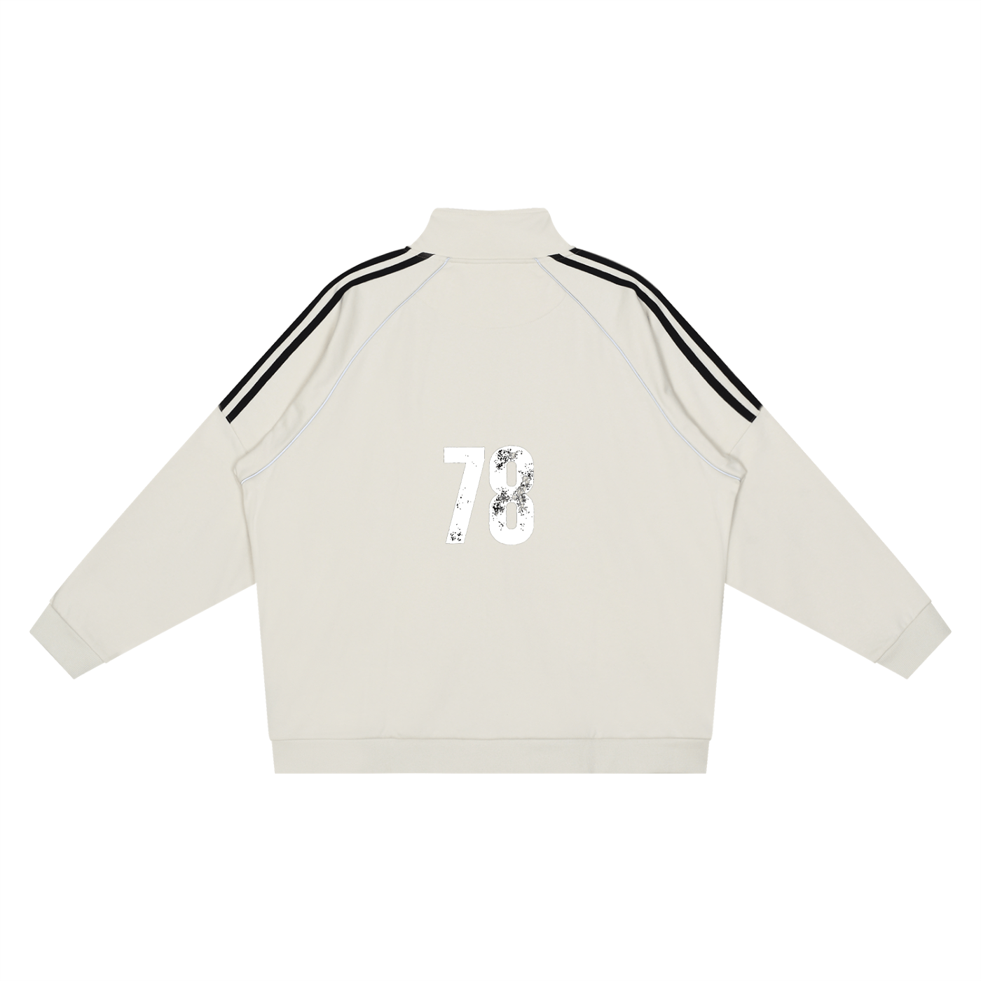 Reflection Striped Raglan Sleeve Jacket - STRYV Wear