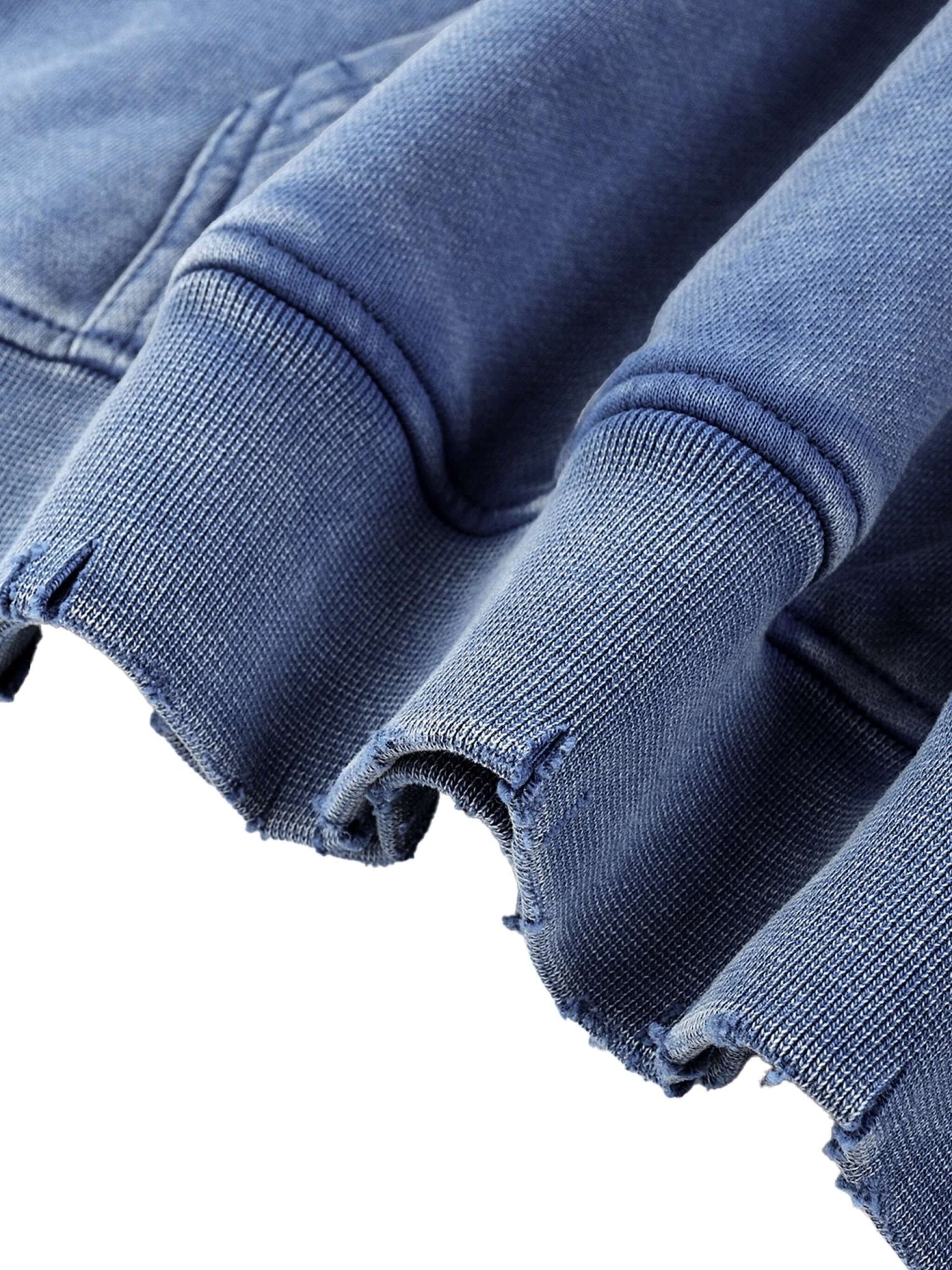 Snow Wash Hand - Frayed Heavyweight Hoodie - STRYV Wear