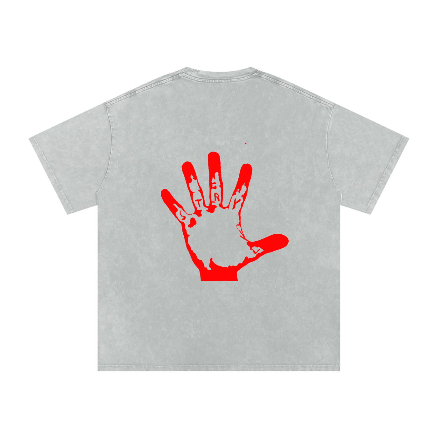 Snow Washed Oversized Cotton T-Shirt - STRYV Wear