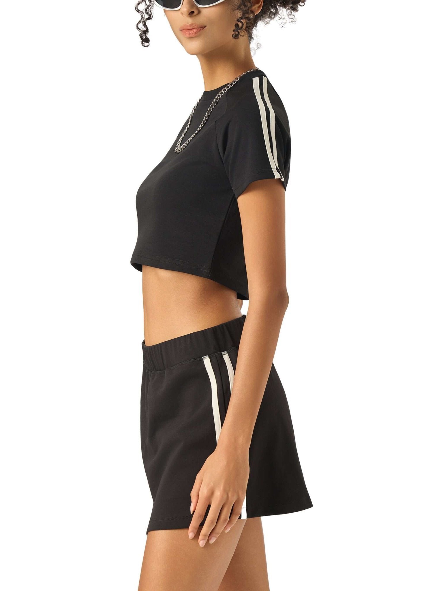 Taped Cooling Performance Crop Top - STRYV Wear
