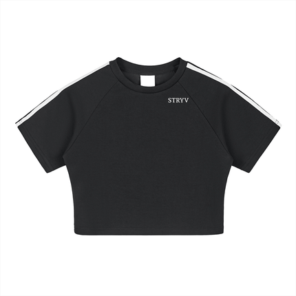Taped Cooling Performance Crop Top - STRYV Wear