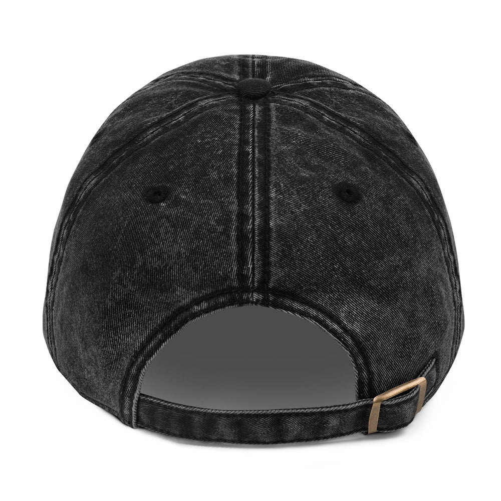 Vintage Cotton Twill Cap - STRYV WearEMBROIDERY