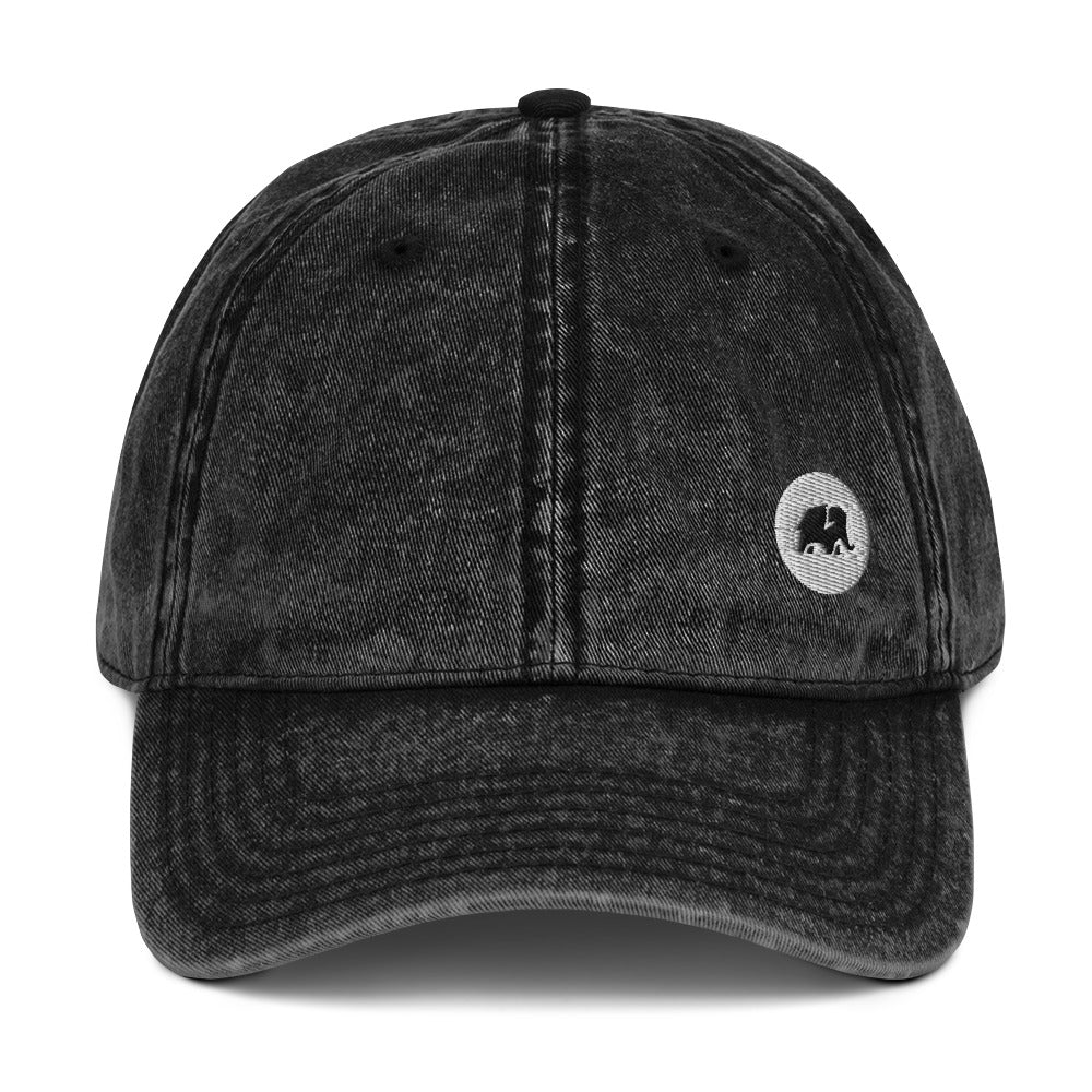 Vintage Cotton Twill Cap - STRYV WearEMBROIDERY