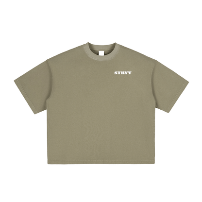 Vintage Washed Boxy T-Shirt - STRYV Wear